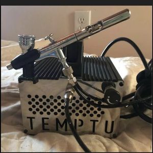 Temptu S-1 airbrush makeup compressor and cleaner